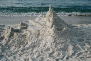 Kühlungsborn - Sandburgen bauen 1