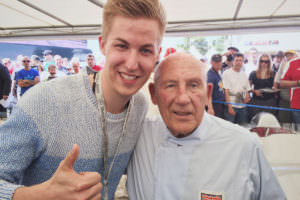 Selfie - Sir Stirling Moss - Goodwood