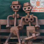 Tollwood - Eisenfiguren