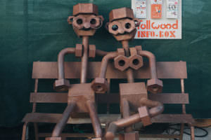 Tollwood - Eisenfiguren