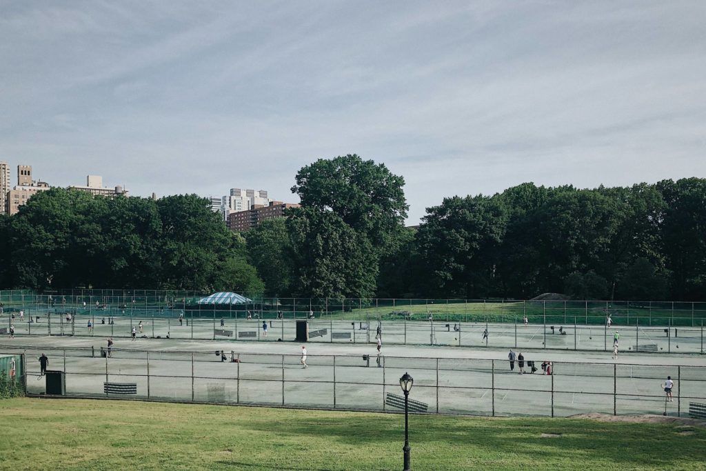 New York - Central Park - Tennisplatz